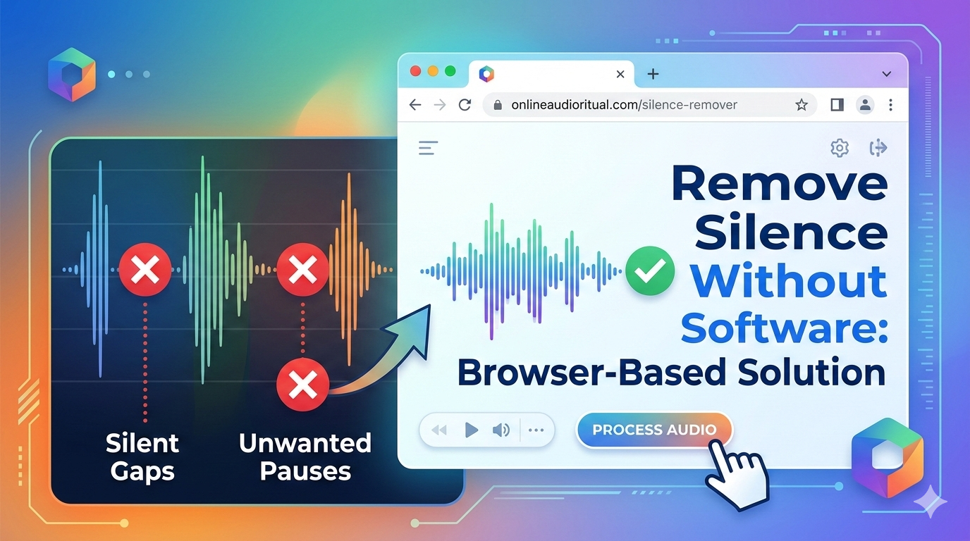 Remove Silence from Audio Without Software: Browser-Based Solution (2026)